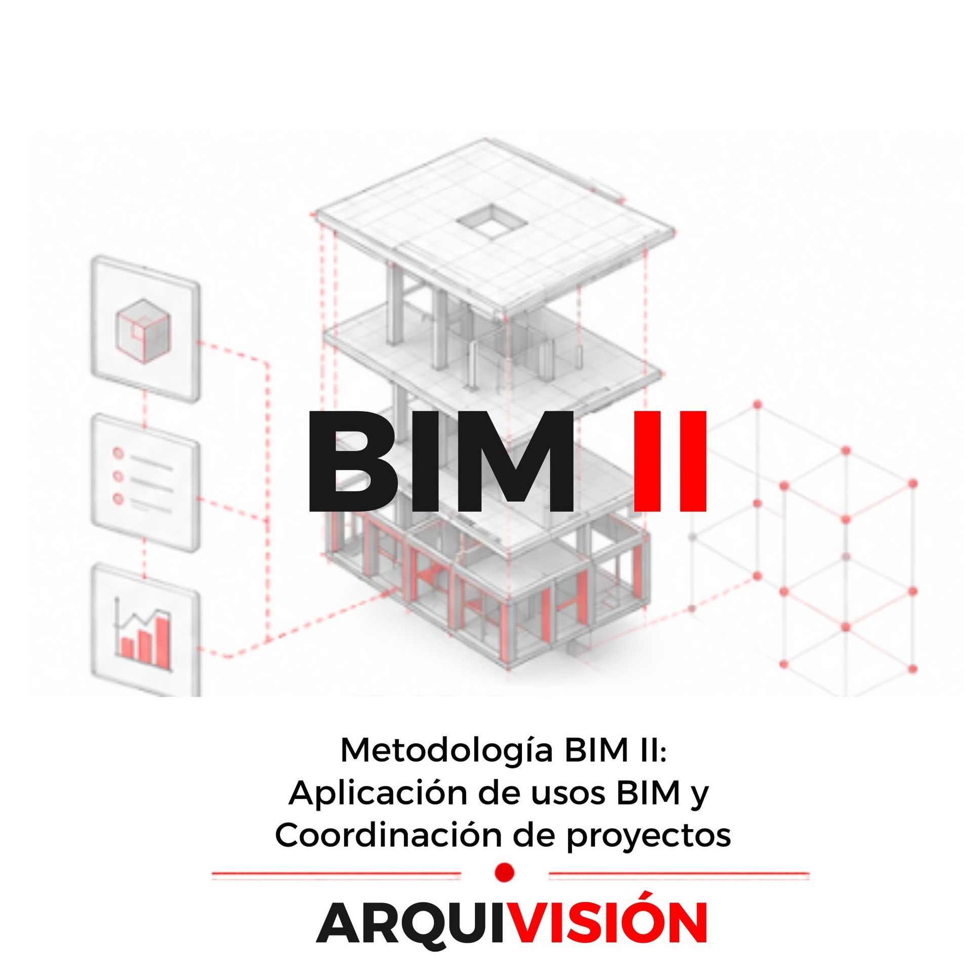 Metodología BIM II: Aplicación de usos BIM y Coordinación de proyectos